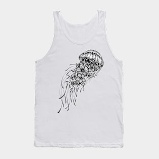 Flower jellyfish Tank Top